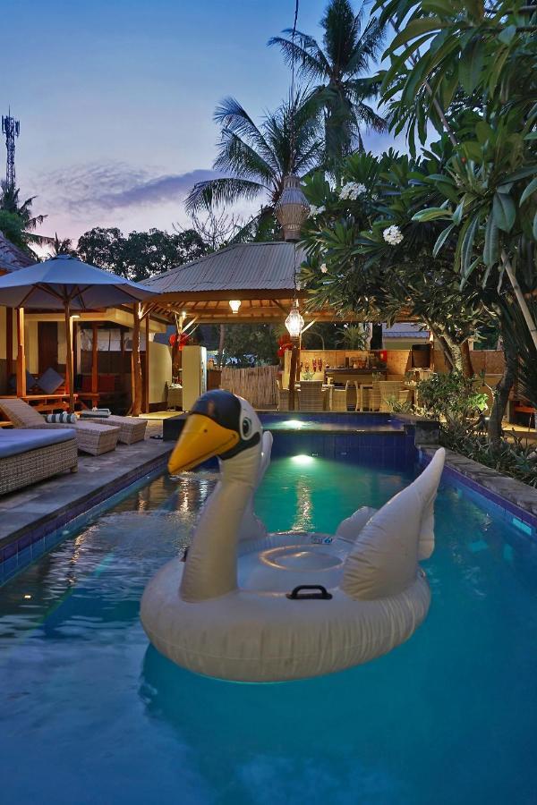 Sari Gili Bungalow Gili Air Exteriör bild