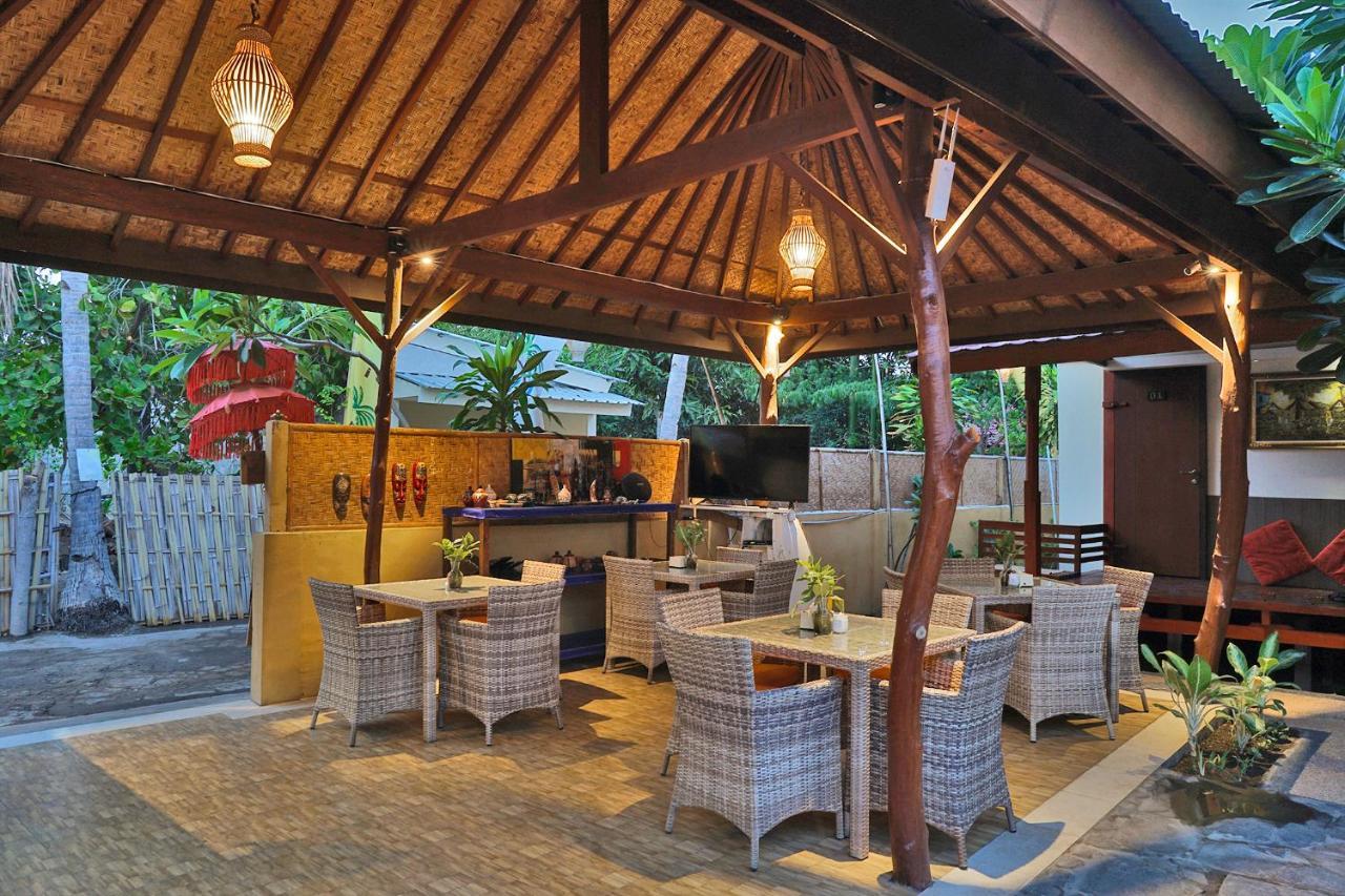 Sari Gili Bungalow Gili Air Exteriör bild