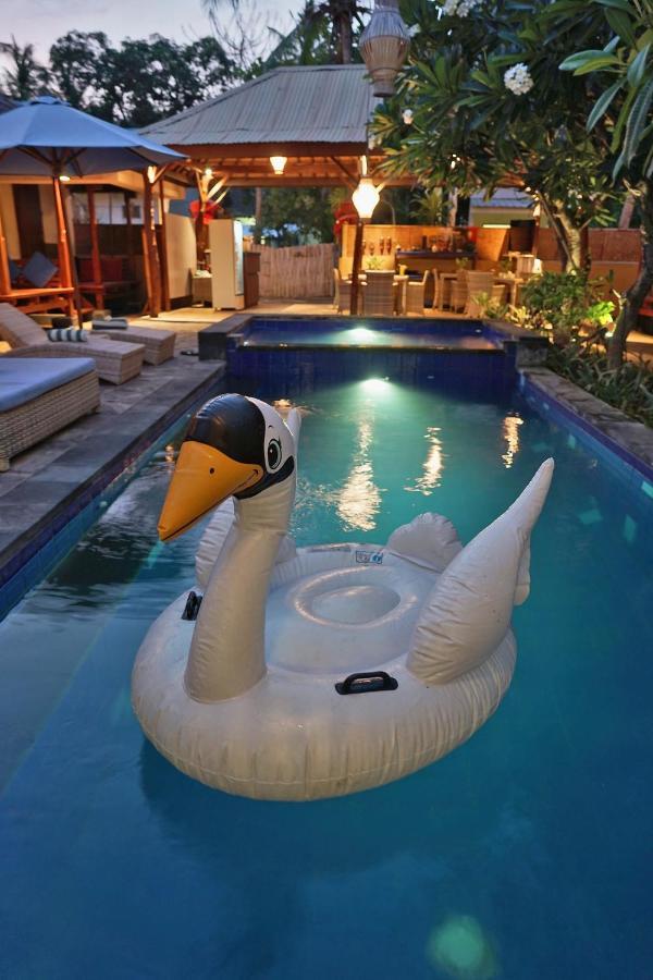 Sari Gili Bungalow Gili Air Exteriör bild