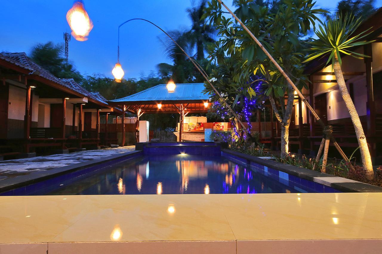 Sari Gili Bungalow Gili Air Exteriör bild