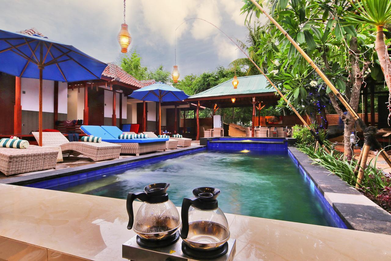 Sari Gili Bungalow Gili Air Exteriör bild