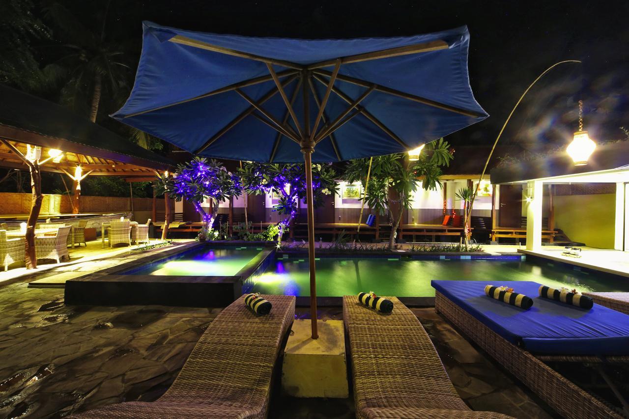 Sari Gili Bungalow Gili Air Exteriör bild
