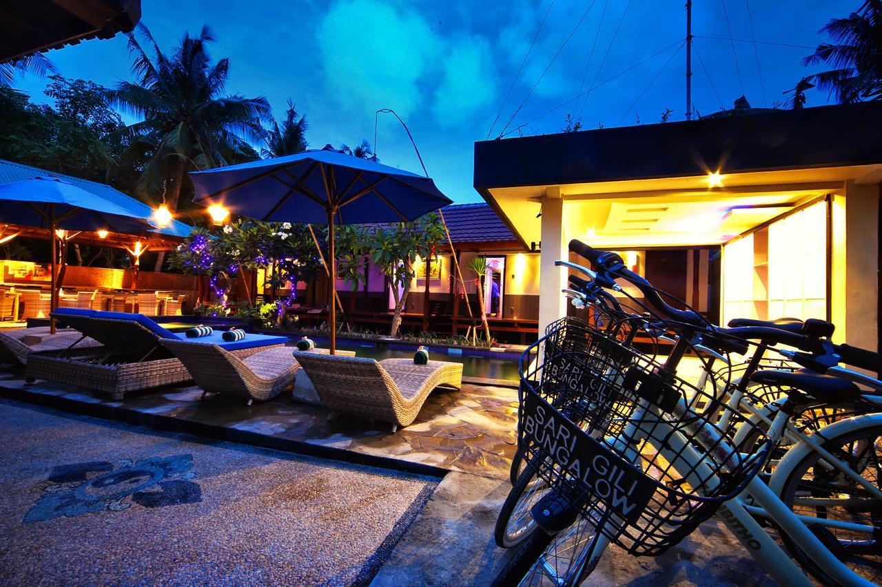 Sari Gili Bungalow Gili Air Exteriör bild
